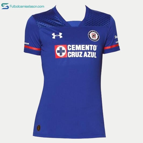 Camiseta Cruz Azul 1ª Mujer 2017/18